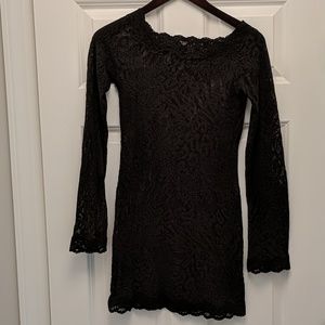 Victoria's Secret Black Lace Nighty